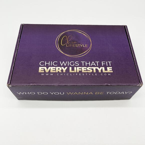 Chic Lifestyle W6047‎ Wig Long Length Brown Wavy Bangs - Picture 11 of 11